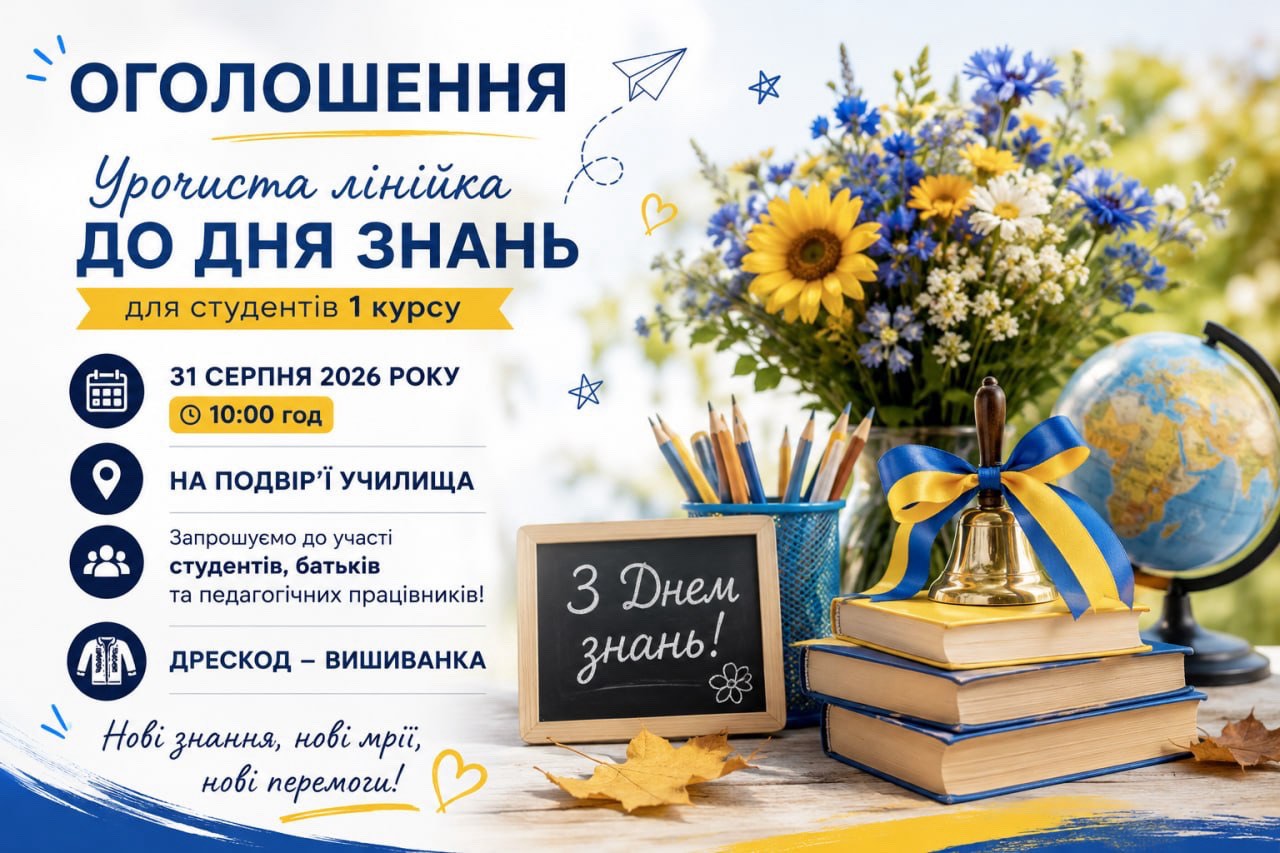Урочиста лінійка до Дня знань